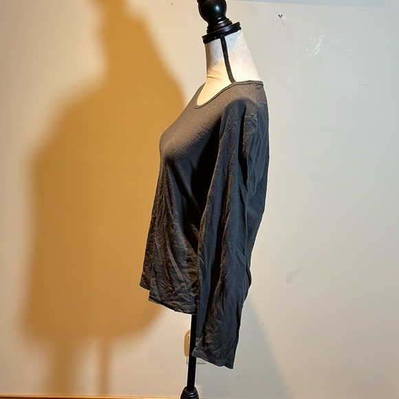 James Perse crew neck long sleeve T-shirt size 4 - Picture 2 of 6